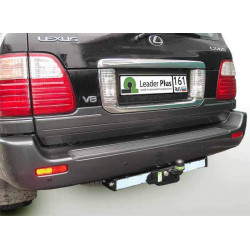 ТСУ (Фаркоп) для LEXUS LX 470 (UZJ100) / TOYOTA LAND CRUISER 100 1998-2007 (с нерж. пластиной) ТСУ (Фаркоп) для LEXUS LX 470 (UZJ100) / TOYOTA LAND CRUISER 100 1998-2007 (с нерж. пластиной)