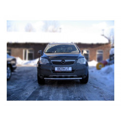 Защита передняя одинарная d60 (скосы) Opel Antara 2006-2010