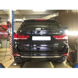 Задний диффузор с комплектом насадок на BMW X5 F15